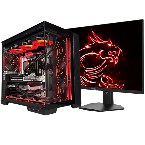 GLADIO P4 - Pc gaming Intel i5 14400F, RTX 5060 8GB, Ram 16Gb 6000Mhz Ddr5, SSD NVMe 1000Gb, Dissipatore ad Aria, Monitor Gaming MSI 274F 27", Windows 11 Pro