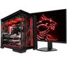 GLADIO P4 - Pc gaming Intel i5 14400F, RTX 5060 8GB, Ram 16Gb 6000Mhz Ddr5, SSD NVMe 1000Gb, Dissipatore ad Aria, Monitor Gaming MSI G274F 27", Windows 11 Pro
