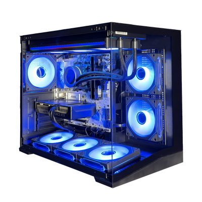 GLADIO V2 - Pc gaming Ryzen 5 9600X, RTX 5060 8GB, Ram 16Gb 6000Mhz Ddr5, SSD NVMe 1000Gb, Dissipatore a Liquido 360mm, Windows 11 Pro