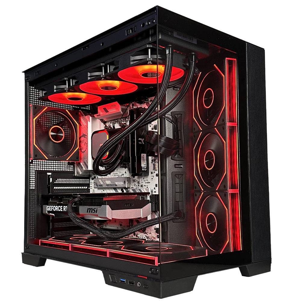 GLADIO V4 - Pc gaming Ryzen 5 9600X, Rtx 5060 Ti 8Gb, Ram 32Gb 6000Mhz Ddr5, SSD NVMe 1000Gb, Dissipatore a Liquido 360mm, Windows 11 Pro
