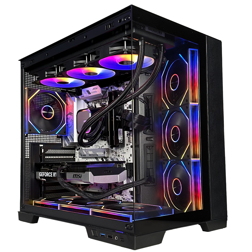 GLADIO V4 - Pc gaming Ryzen 5 9600X, Rtx 5060 Ti 8Gb, Ram 32Gb 6000Mhz Ddr5, SSD NVMe 1000Gb, Dissipatore a Liquido 360mm, Windows 11 Pro