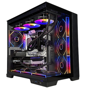 GLADIO V4 - Pc gaming Ryzen 5 9600X, Rtx 5060 Ti 8Gb, Ram 32Gb 6000Mhz Ddr5, SSD NVMe 1000Gb, Dissipatore a Liquido 360mm, Windows 11 Pro