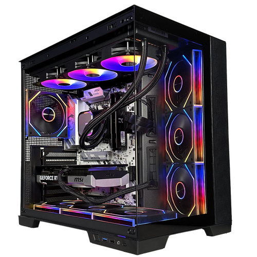 GLADIO V4 - Pc gaming Ryzen 5 9600X, Rtx 5060 Ti 8Gb, Ram 32Gb 6000Mhz Ddr5, SSD NVMe 1000Gb, Dissipatore a Liquido 360mm, Windows 11 Pro