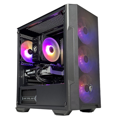 GLADIO V9 - Pc gaming Ryzen 5 5600XT, RTX 5060 8Gb, Ram 16Gb 3200Mhz Ddr4, SSD NVMe 1000Gb, Dissipatore ad Aria, Windows 11 Pro