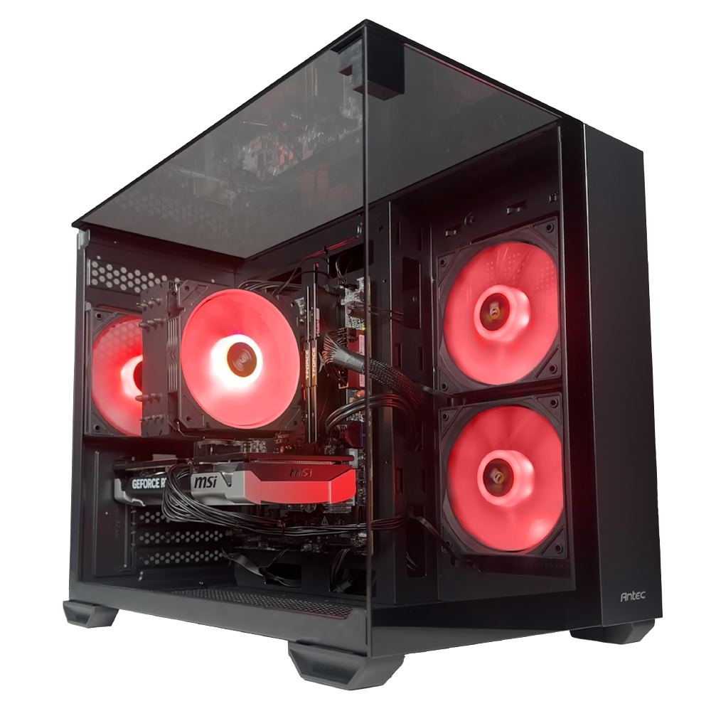 EGEMONE V14 - Pc gaming Ryzen 7 7800X3D, RTX 5060 Ti 16Gb, Ram 32Gb 6000Mhz Ddr5, SSD NVMe 1000Gb, Dissipatore a Liquido 240mm, Windows 11 Pro