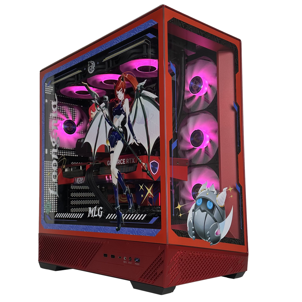 MSI LIMITED EDITION LOONG:NIA PRIME - Pc gaming Ryzen 7 9850X3D, RTX 5070 Ti 16Gb, Ram 32Gb 6000Mhz Ddr5, SSD NVMe 1000Gb, Dissipatore a Liquido 360mm, Windows 11 Pro