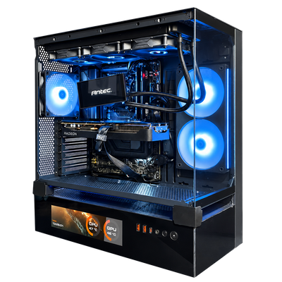 TITANO V11 EVO - Pc gaming Ryzen 7 9850X3D, RTX 5080 16GB, Ram 32Gb 6000Mhz Ddr5, SSD NVMe 1000Gb, Dissipatore a Liquido 360mm, Windows 11 Pro