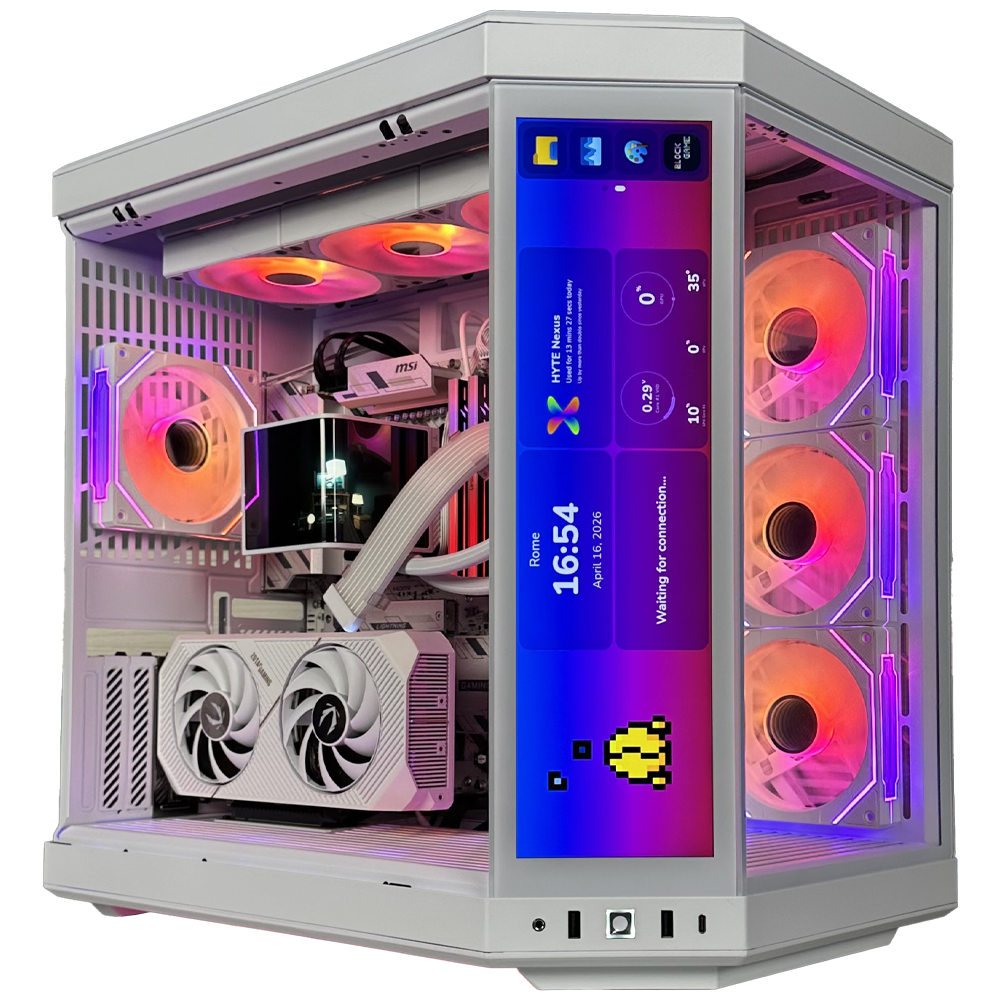 EGEMONE VS5 - Pc gaming Ryzen 7 7800X3D, RTX 5070 12GB, Ram 32Gb 6000Mhz Ddr5, SSD NVMe 1000Gb, Dissipatore a Liquido 360mm , Windows 11 Pro