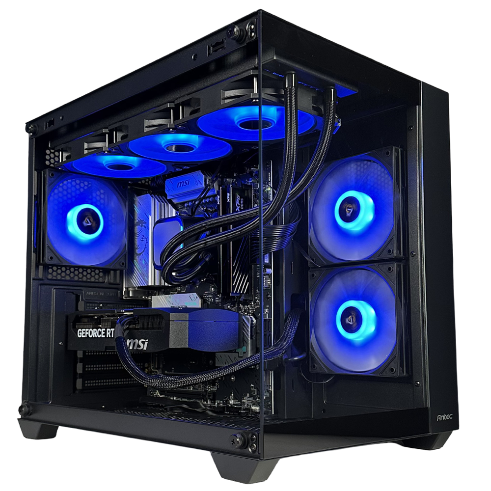 EGEMONE P3 - Pc gaming Intel i7 14700K, RTX 5060 Ti 16GB, Ram 32Gb 6000Mhz Ddr5, SSD NVMe 1000Gb, Dissipatore a Liquido 360mm, Windows 11 Pro