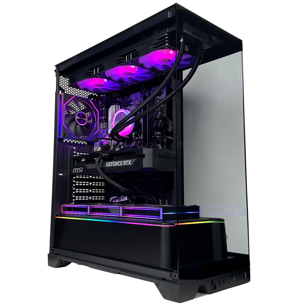 GLADIO V10 - Pc gaming Ryzen 7 5800X, RTX 5070 12Gb, Ram 32Gb 3200Mhz Ddr4, SSD NVMe 1000Gb, Dissipatore a Liquido 360mm, Windows 11 Pro