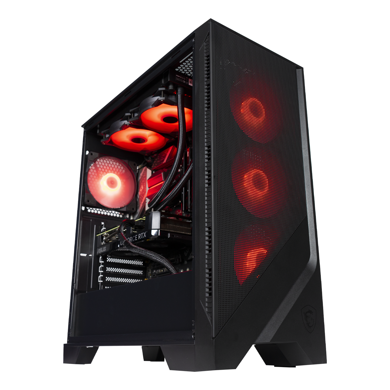 Pc gaming Ryzen 7 7800X3D, Rtx 4070 Ti SUPER 16Gb Ddr6 , Ram 32Gb Ddr5 6000Mhz, SSD NVMe 1000Gb, Dissipatore a Liquido 240mm, Windows 11 Pro