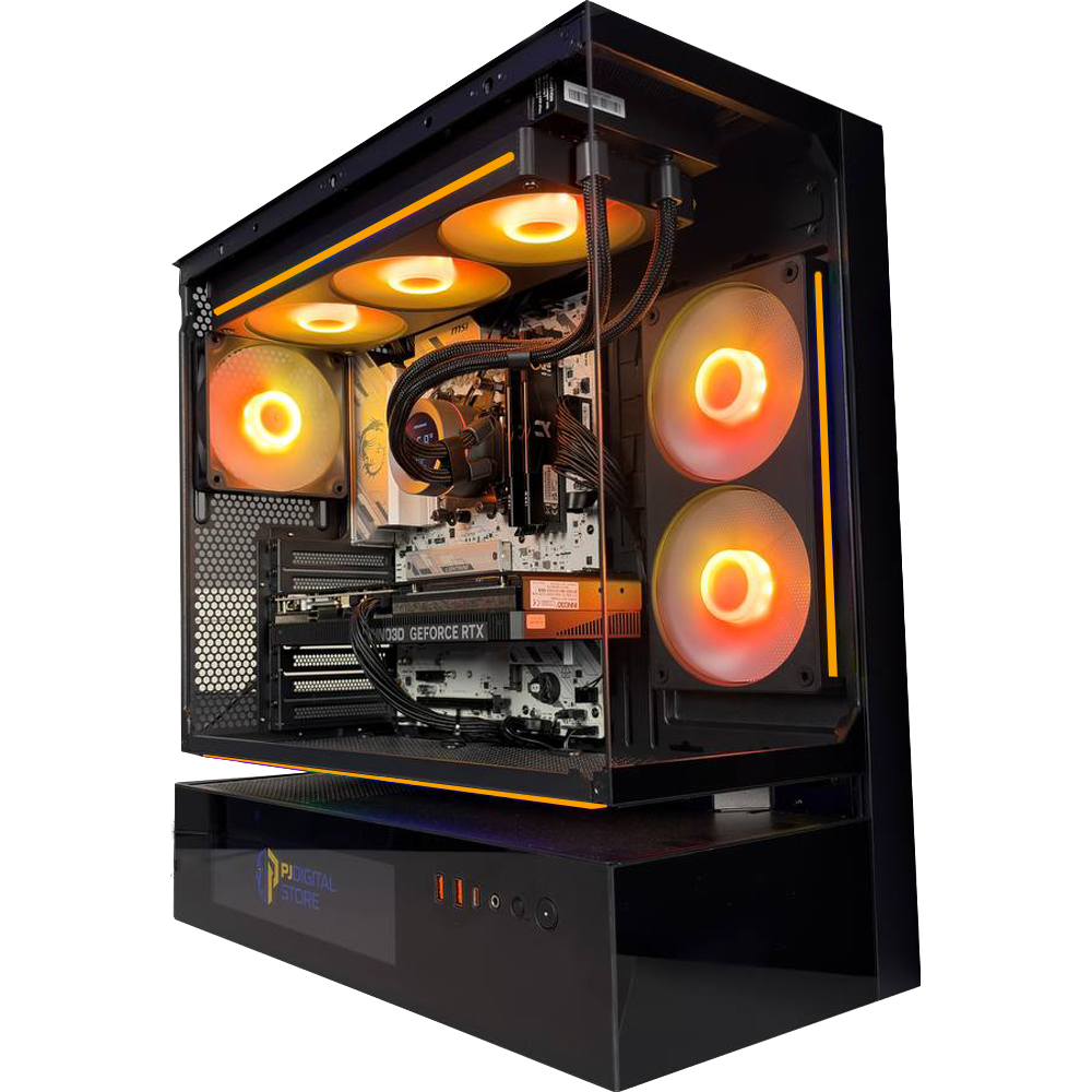 TITANO T1 - Pc gaming Ryzen 7 9800X3D, RX 9070 XT 16GB, Ram 32Gb 6000Mhz Ddr5, SSD NVMe 1000Gb, Dissipatore a Liquido IPS 360mm, Windows 11 Pro