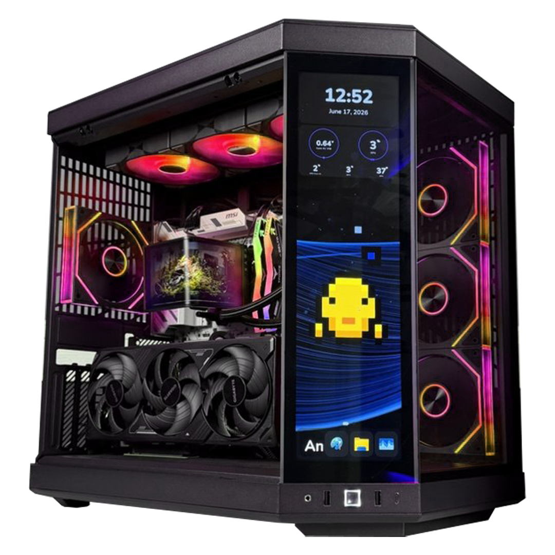 TITANO V9 - Pc gaming Ryzen 7 9850X3D, RTX 5070 Ti 16GB, Ram 32Gb 6000Mhz Ddr5, SSD NVMe 1000Gb, Dissipatore a Liquido 360mm, Windows 11 Pro (Copia)