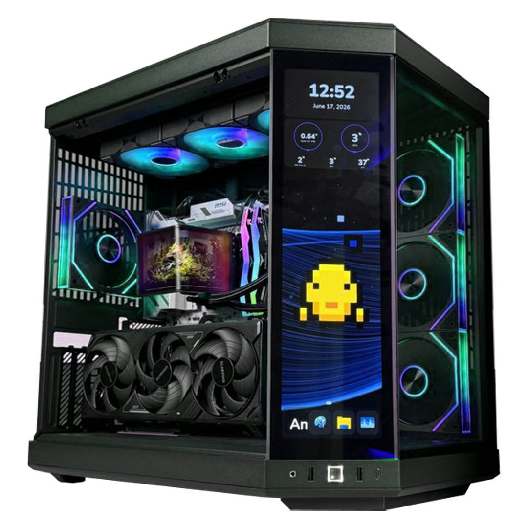 TITANO V9 - Pc gaming Ryzen 7 9850X3D, RTX 5070 Ti 16GB, Ram 32Gb 6000Mhz Ddr5, SSD NVMe 1000Gb, Dissipatore a Liquido 360mm, Windows 11 Pro (Copia)