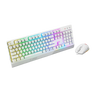 Tastiera Gaming MSI Vigor GK30 Combo White – Tastiera Gaming RGB + Mouse Clutch GM11 Ottico 5000 DPI