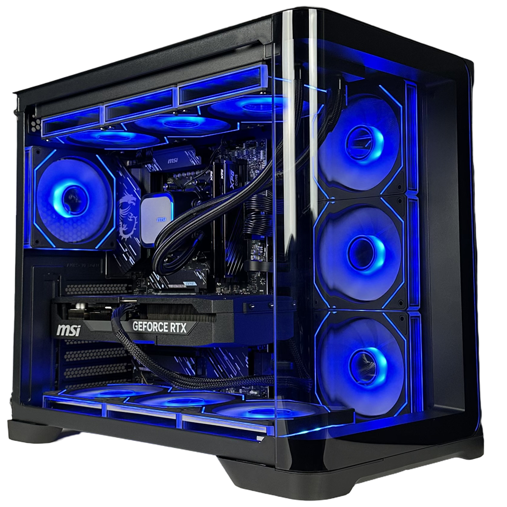TITANO V4 - Pc gaming Ryzen 7 9800X3D, RTX 5080 16GB, Ram 32Gb 6000Mhz Ddr5, SSD NVMe 2000Gb, Dissipatore a Liquido 360mm, Windows 11 Pro