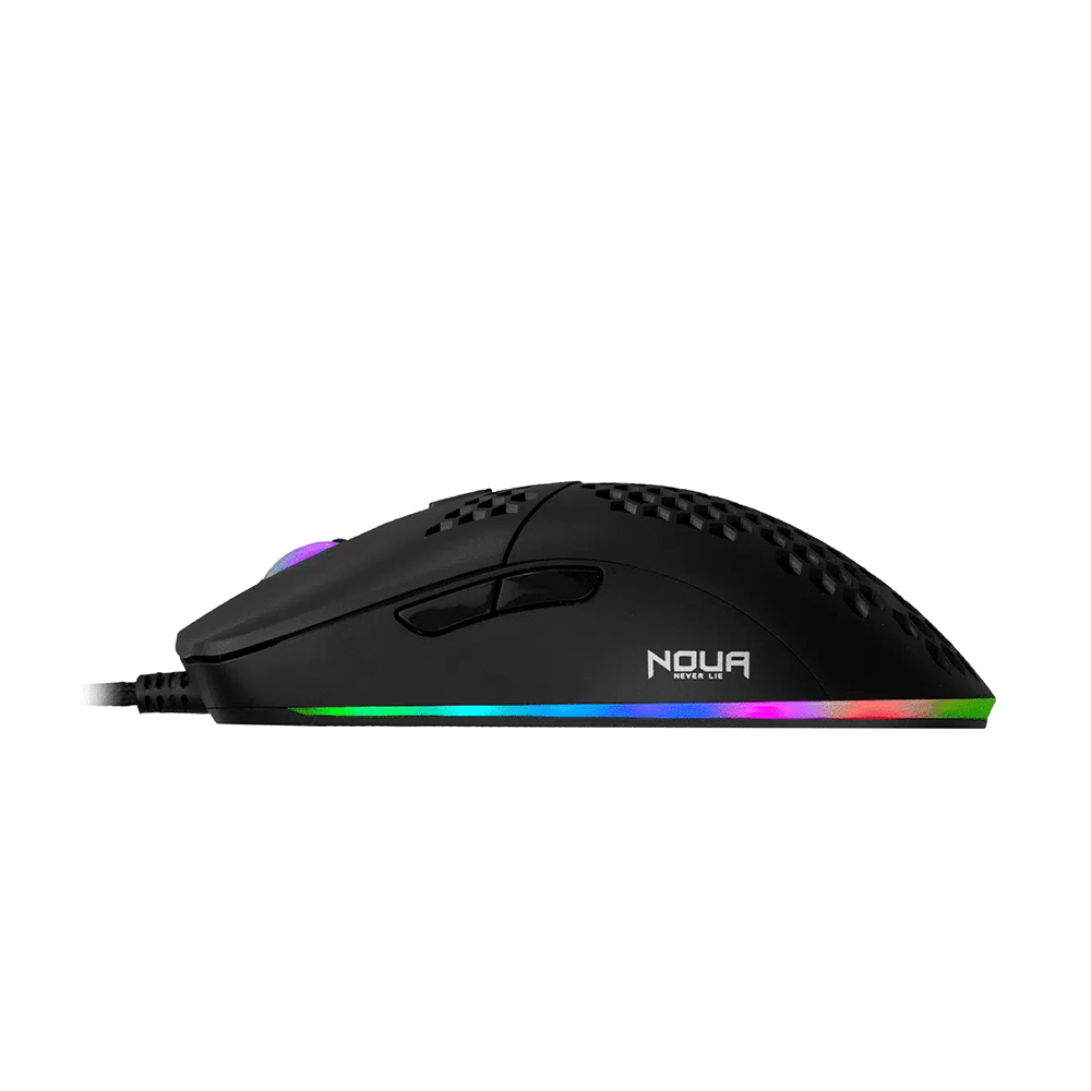 Noua Bullet — Mouse Gaming USB RGB (7 Tasti Programmabili, 12 000 DPI / 24 000 DPI software)