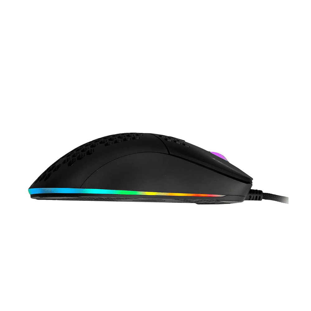 Noua Bullet — Mouse Gaming USB RGB (7 Tasti Programmabili, 12 000 DPI / 24 000 DPI software)