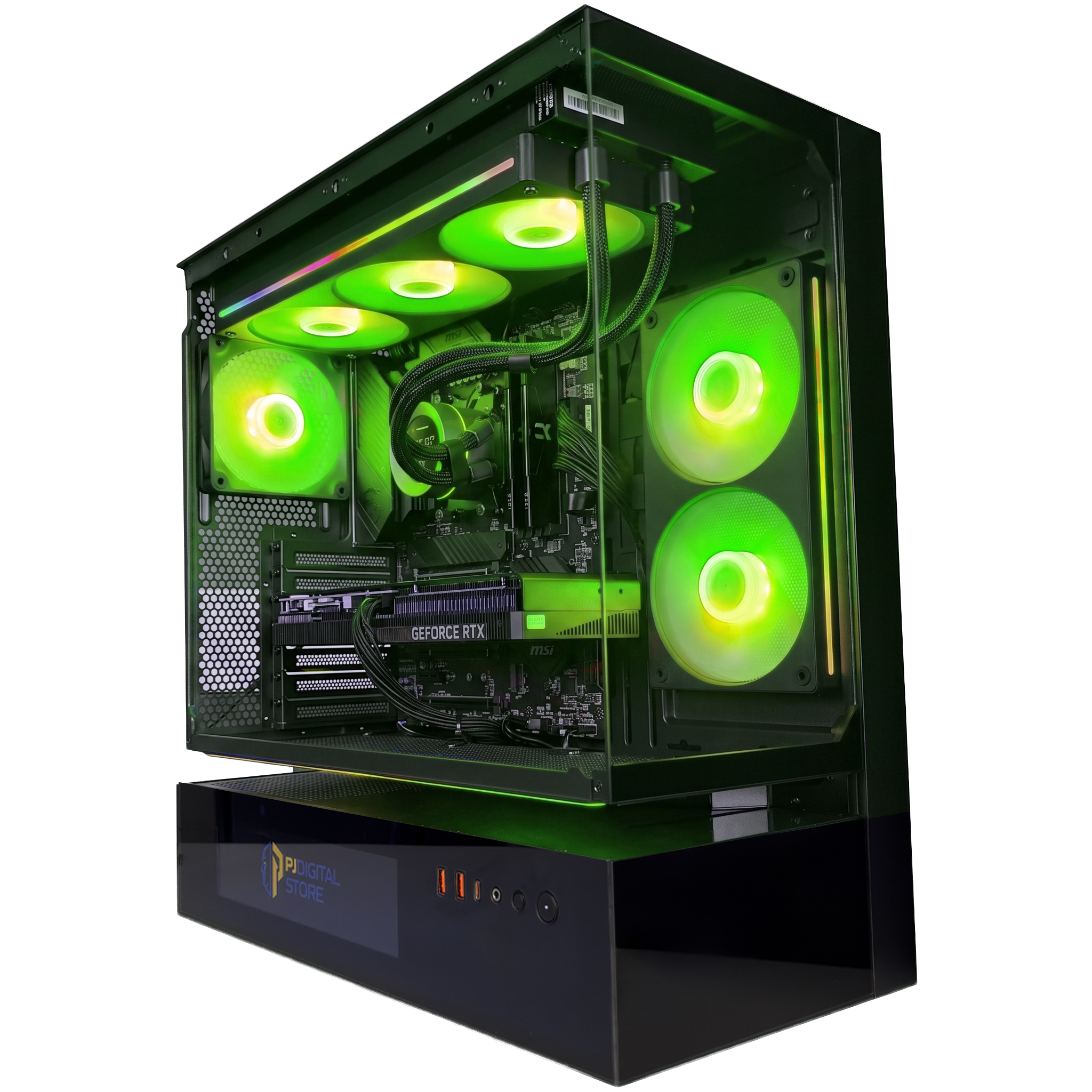 TITANO V11 EVO - Pc gaming Ryzen 7 9850X3D, RTX 5080 16GB, Ram 32Gb 6000Mhz Ddr5, SSD NVMe 1000Gb, Dissipatore a Liquido 360mm, Windows 11 Pro