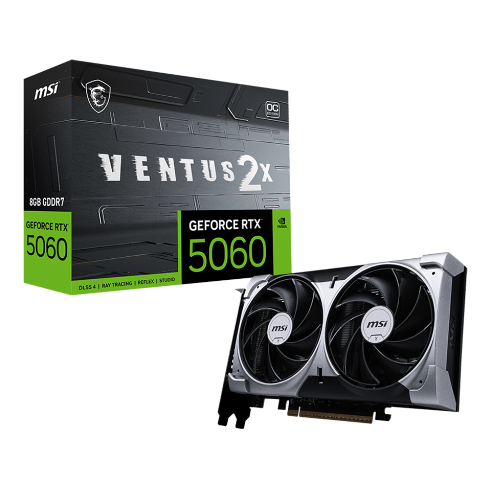 GLADIO Powered By MSI - Pc gaming Ryzen 5 7500F, RTX 5060 8GB, Ram 32Gb 6000Mhz Ddr5, SSD NVMe 1000Gb, Dissipatore ad Aria, Windows 11 Pro