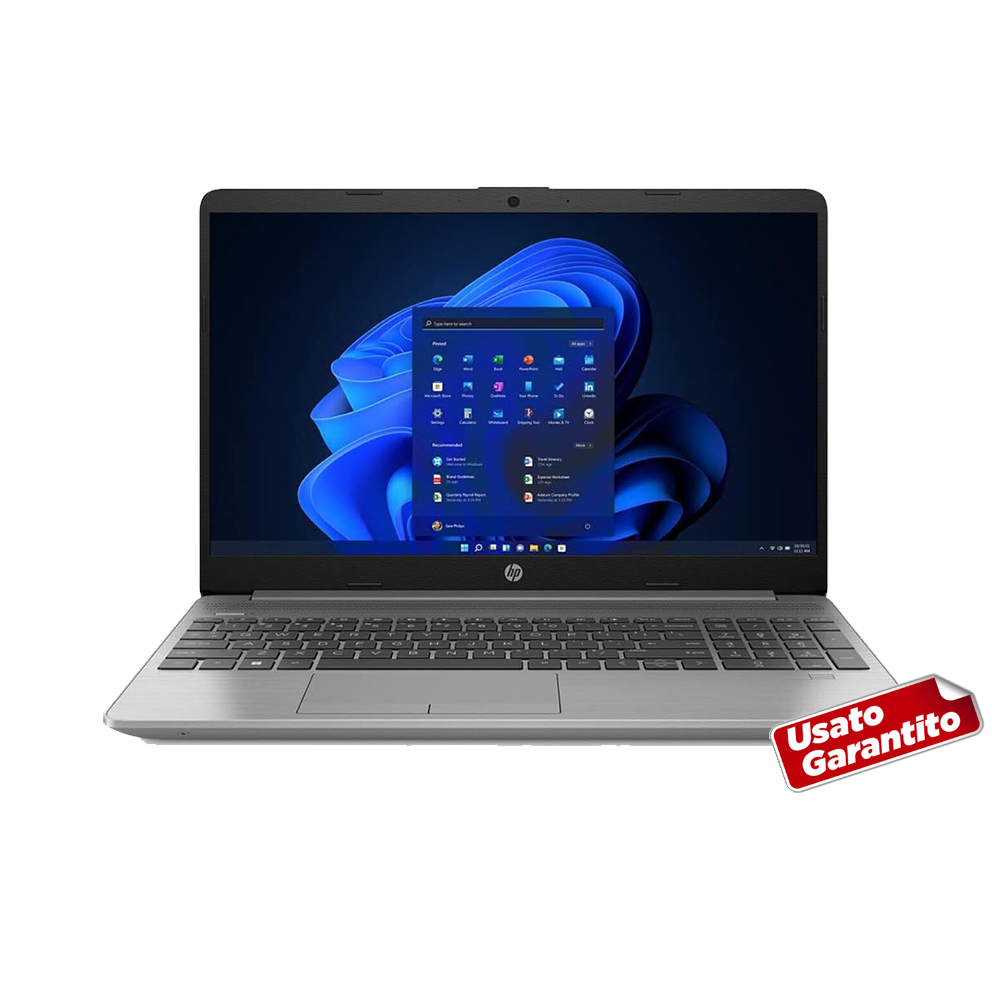 HP 250 G9 , Pc portatile notebook , intel i5 1235U , Display 15,6" Full HD , Ram 8 Gb , SSD 256Gb, Windows 11 Pro , Office pro - RIGENERATO