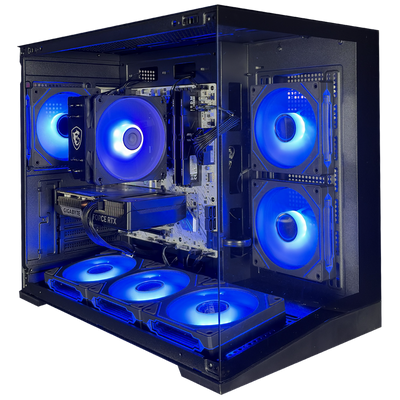 GLADIO V7 - Pc gaming Ryzen 5 9600X, RX 9060 XT 8Gb, Ram 32Gb 6000Mhz Ddr5, SSD NVMe 1000Gb, Dissipatore ad Aria, Windows 11 Pro