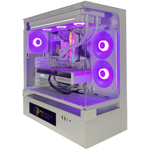 TITANO TS2 - Pc gaming Ryzen 7 9850X3D, RTX 5070 Ti 16GB WHITE, Ram 32Gb Ddr5 6000Mhz , SSD NVMe 1000Gb, Dissipatore a Liquido 360mm, Windows 11 Pro