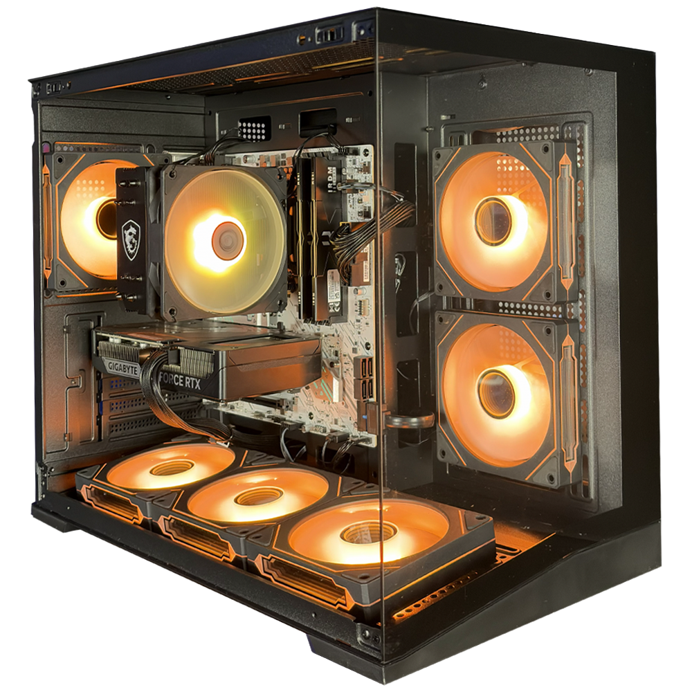 GLADIO G3 - Pc gaming Ryzen 5 7500X3D, RTX 5060 Ti 8GB, Ram 32Gb 6000Mhz Ddr5, SSD NVMe 1000Gb, Dissipatore ad Aria, Windows 11 Pro