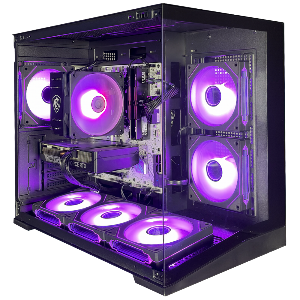 GLADIO G3 - Pc gaming Ryzen 5 7500X3D, RTX 5060 Ti 8GB, Ram 32Gb 6000Mhz Ddr5, SSD NVMe 1000Gb, Dissipatore ad Aria, Windows 11 Pro