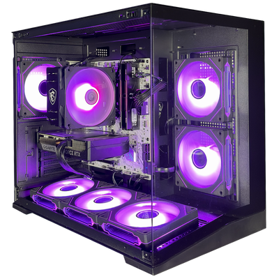 GLADIO G3 - Pc gaming Ryzen 5 7500X3D, RTX 5060 Ti 8GB, Ram 32Gb 6000Mhz Ddr5, SSD NVMe 1000Gb, Dissipatore ad Aria, Windows 11 Pro