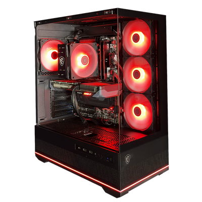 GLADIO G1 - Pc gaming Ryzen 5 7500X3D, RTX 5060 8GB, Ram 16Gb 6000Mhz Ddr5, SSD NVMe 1000Gb, Dissipatore ad Aria, Windows 11 Pro