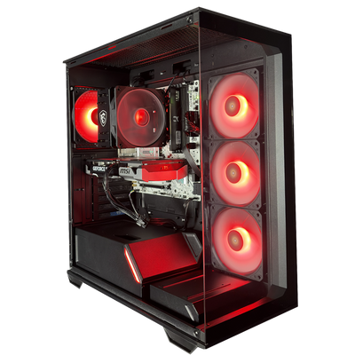 GLADIO V17 - Pc gaming Ryzen 5 9600X, RTX 5060 Ti 8Gb, Ram 16Gb 6000Mhz Ddr5, SSD NVMe 1000Gb, Dissipatore ad Aria, Windows 11 Pro