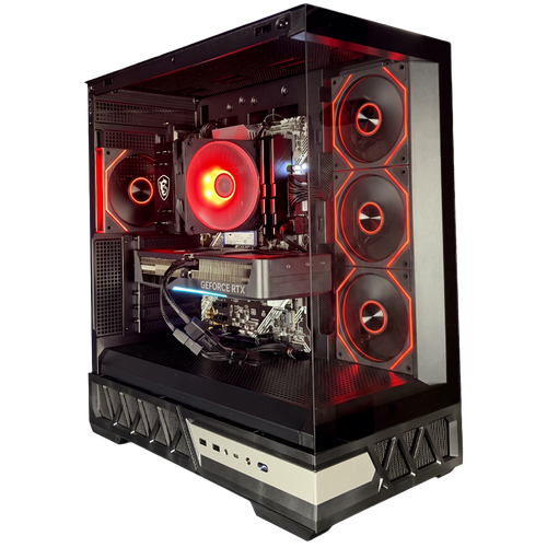 GLADIO V16 - Pc gaming Ryzen 7 5700X, RTX 5070 12Gb, Ram 32Gb 3600Mhz Ddr4, SSD NVMe 1000Gb, Dissipatore ad Aria, Windows 11 Pro