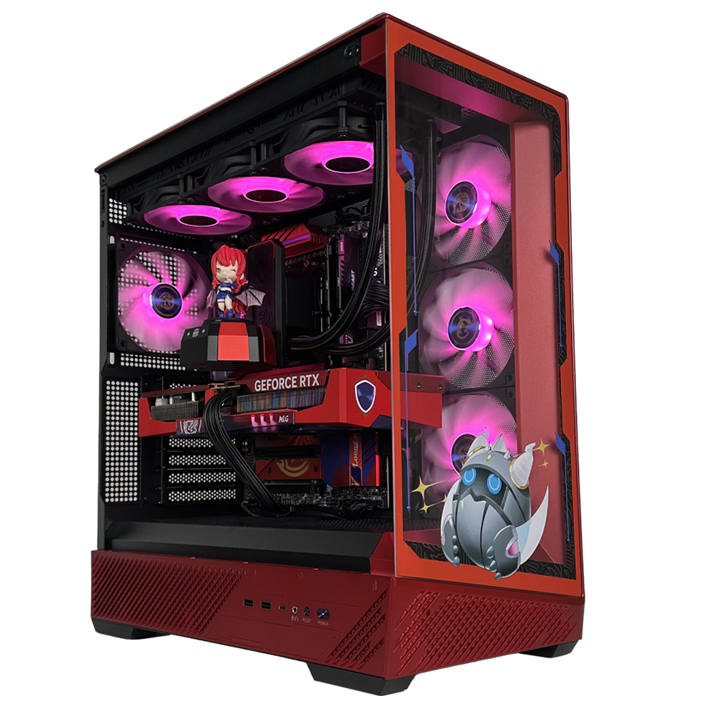 MSI LIMITED EDITION LOONG:NIA PRIME - Pc gaming Ryzen 7 9850X3D, RTX 5070 Ti 16Gb, Ram 32Gb 6000Mhz Ddr5, SSD NVMe 1000Gb, Dissipatore a Liquido 360mm, Windows 11 Pro