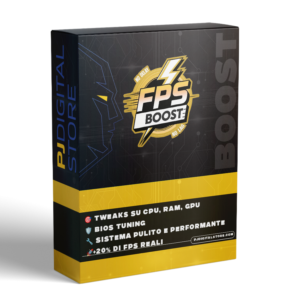FPS Boost (Fps Stabili, Zero Scatti)                       🔥 [IL PIÙ SCELTO]🔥