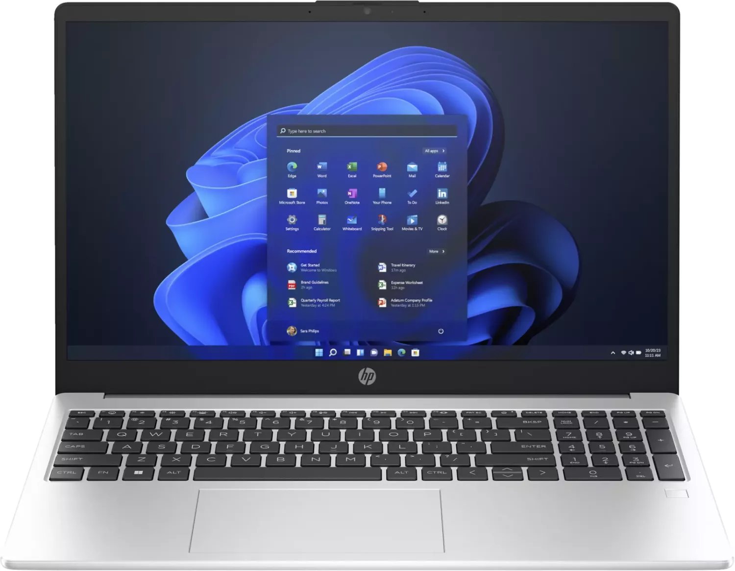 HP 250 G10 , Pc portatile notebook , Intel Quad Core , Display 15,6" Full HD , Ram 16 Gb , SSD 1000 Gb, tastiera retroilluminata, Windows 11 Pro , Office pro, Laptop pronto all'uso