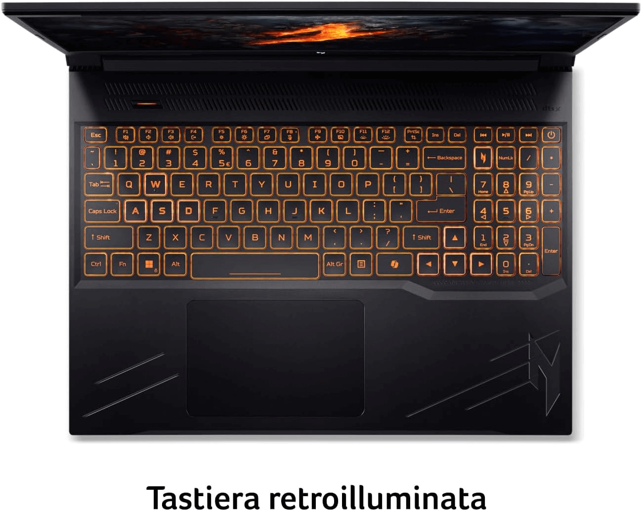 Acer Nitro V16 Notebook , Pc portatile Gaming Ryzen 7 8845HS , RTX 4060 8Gb , Ram 32 Gb Ddr5 , Display 16" WUXGA IPS 165 Hz , SSD 1000 Gb, Tastiera Retroilluminata , Windows 11 Pro , Office pro, Laptop pronto all'uso