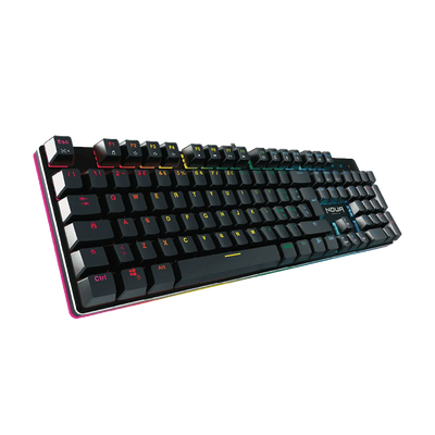 Noua Raid – Tastiera Gaming Meccanica Ottica RGB (105 tasti, Layout IT)