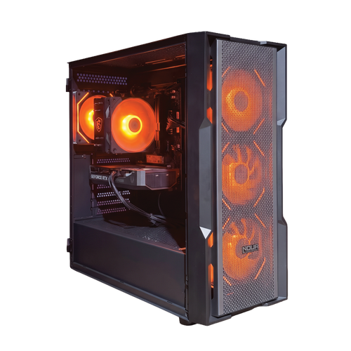 GLADIO V14 - Pc gaming Ryzen 5 5600, RTX 5050 8Gb, Ram 16Gb 3600Mhz Ddr4, SSD NVMe 1000Gb, Dissipatore ad Aria, Windows 11 Pro