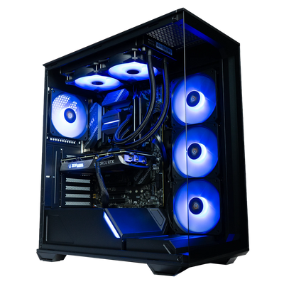 TITANO P2 - Pc gaming Intel i9 14900K, RTX 5080 16GB, Ram 32Gb 6000Mhz Ddr5, SSD NVMe 1000Gb, Dissipatore a Liquido 360mm, Windows 11 Pro