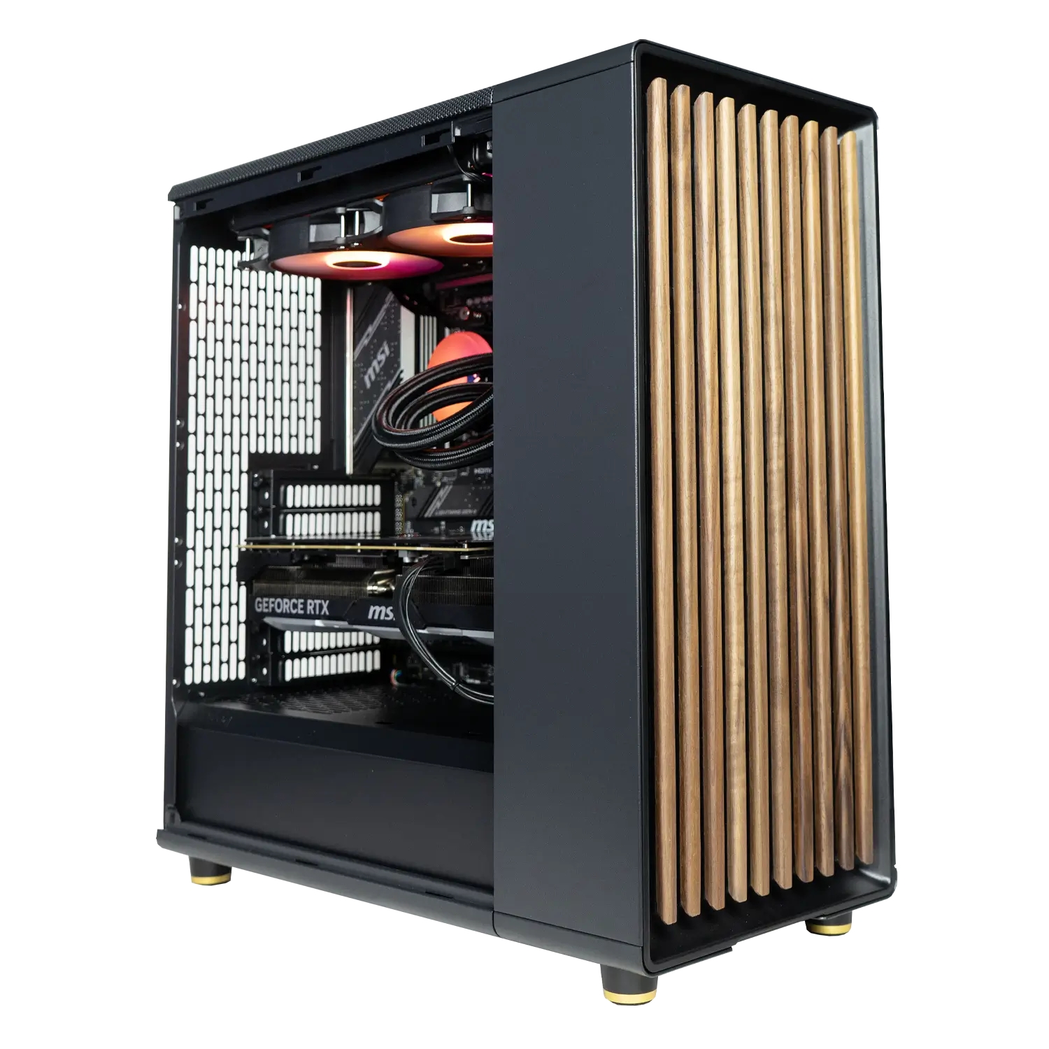 TITANO P3 - Pc gaming Intel i9 14900K, RTX 5080 16GB, Ram 64Gb 6400Mhz Ddr5, SSD NVMe 2000Gb + SSD NVMe 2000Gb, Dissipatore a Liquido 360mm, Windows 11 Pro