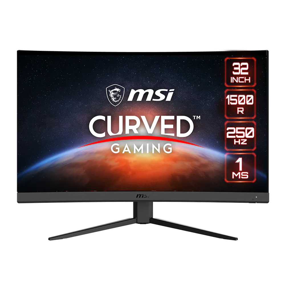 Monitor Gaming MSI G32C4X 31,5" Curvo VA Full HD 1920x1080, 250Hz, 1ms, FreeSync Premium, HDMI/DP, Anti-Glare
