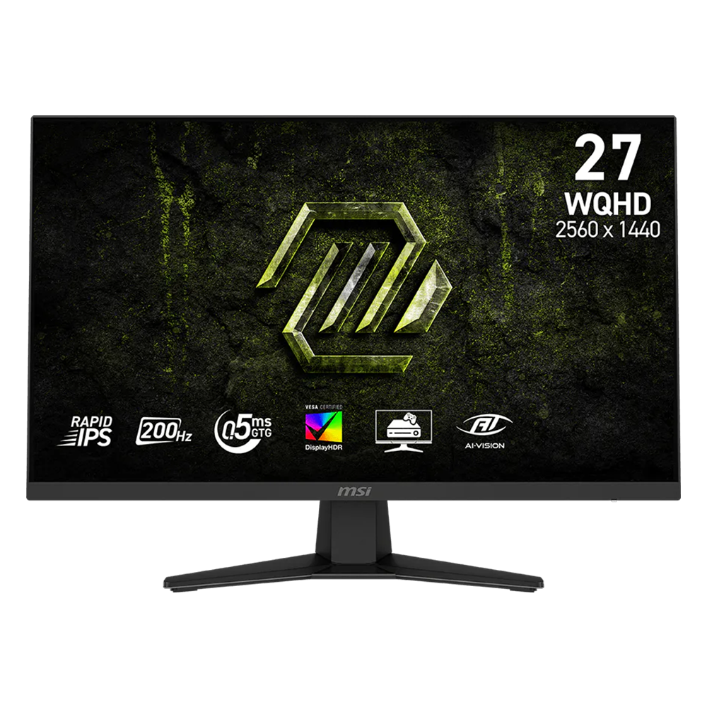 Monitor Gaming MSI MAG 274QF E20 27" Rapid IPS WQHD 2560x1440 200Hz 0.5ms Adaptive Sync HDR400 HDMI DP