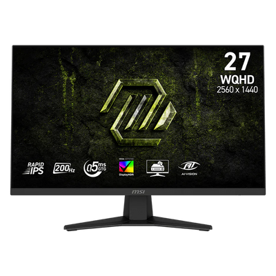 Monitor Gaming MSI MAG 274QF E20 27" Rapid IPS WQHD 2560x1440 200Hz 0.5ms Adaptive Sync HDR400 HDMI DP
