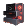 INVICTO V1 - Pc gaming Ryzen 7 7800X3D, RTX 5070 12GB, Ram 32Gb 6000Mhz Ddr5, SSD NVMe 1000Gb, Dissipatore a Liquido 360mm , Windows 11 Pro