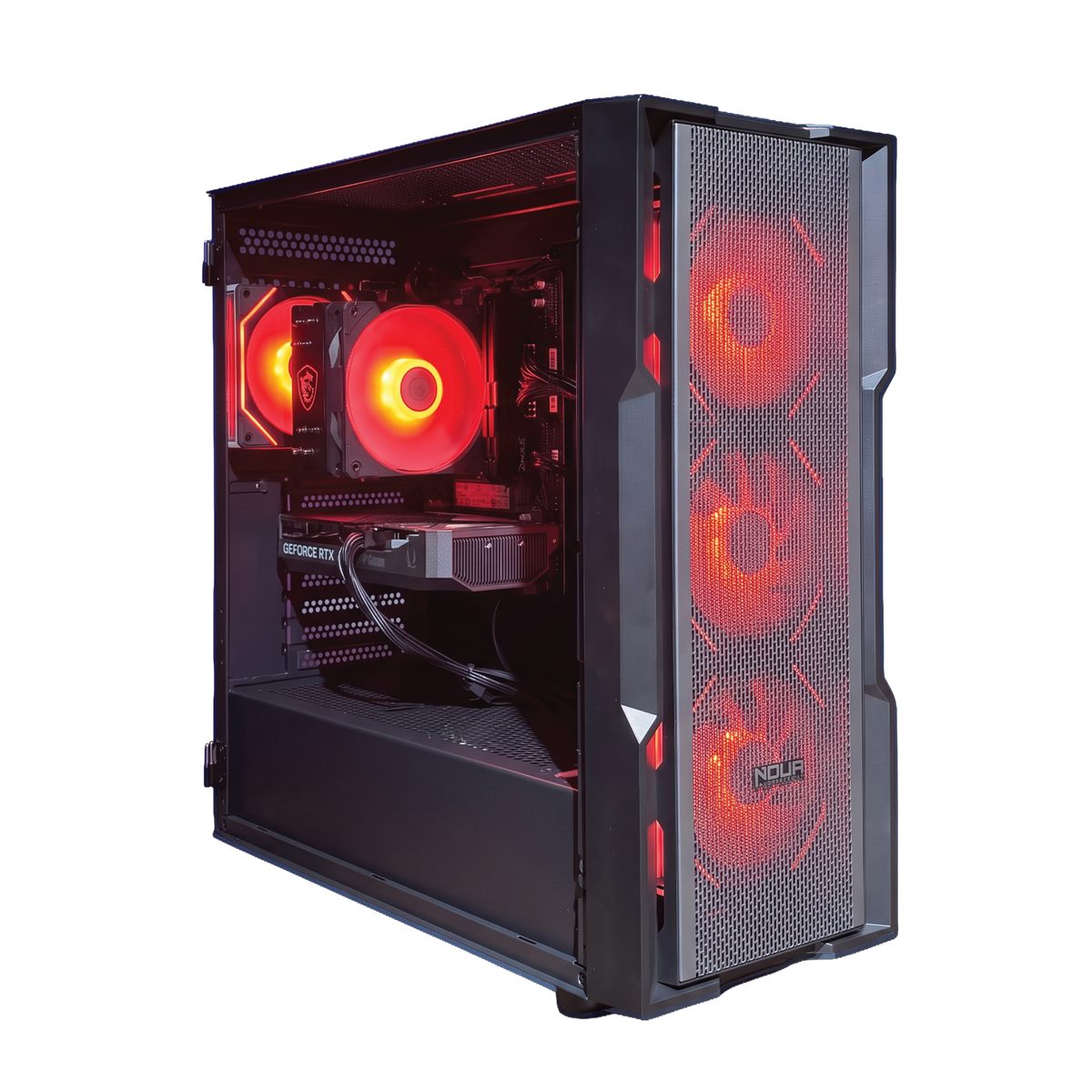 GLADIO V14 - Pc gaming Ryzen 5 5600, RTX 5050 8Gb, Ram 16Gb 3600Mhz Ddr4, SSD NVMe 1000Gb, Dissipatore ad Aria, Windows 11 Pro