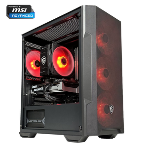GLADIO MSI - Pc gaming Ryzen 5 7500F, RTX 5060 8GB, Ram 16Gb 6000Mhz Ddr5, SSD NVMe 1000Gb, Dissipatore ad Aria, Windows 11 Pro
