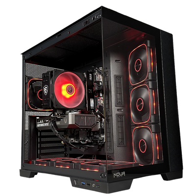 GLADIO V3 - Pc gaming Ryzen 5 7500F, RTX 5060 8GB, Ram 16Gb 6000Mhz Ddr5, SSD NVMe 1000Gb, Dissipatore ad Aria, Windows 11 Pro